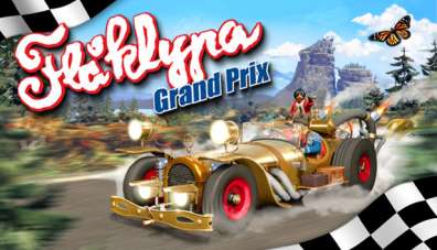 Постер игры Flaklypa Grand Prix