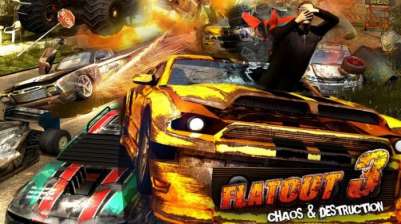 Постер игры FlatOut 3 Chaos  Destruction