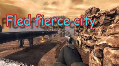 Постер игры Fled fierce city