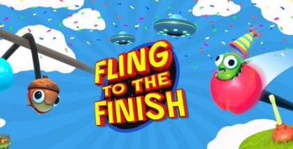Постер игры Fling to the Finish