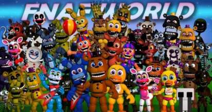 Постер игры FNaF World