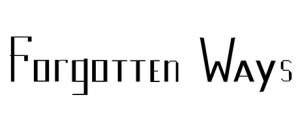 Постер игры Forgotten Ways