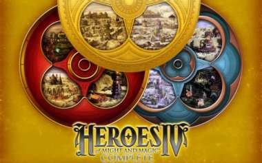 Постер игры Герои меча и магии 4