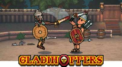 Постер игры Gladihoppers