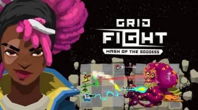 Постер игры Grid Fight - Mask of the Goddess