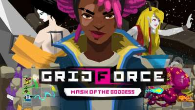Постер игры Grid Force - Mask Of The Goddess