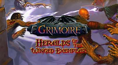 Постер игры Grimoire Heralds of the Winged Exemplar