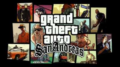Постер игры GTA / Grand Theft Auto San Andreas