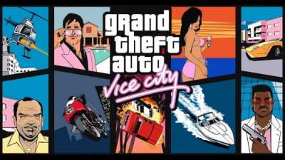 Постер игры GTA / Grand Theft Auto Vice City
