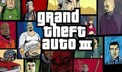 Постер игры GTA 3 (Grand Theft Auto 3)
