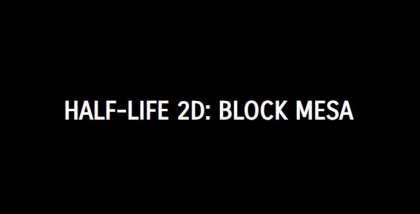 Постер игры Half-Life 2D: Block Mesa