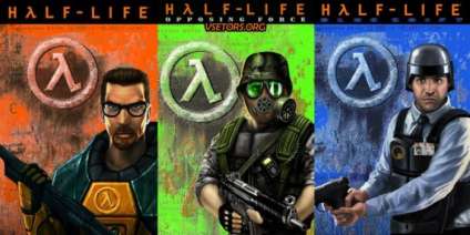 Постер игры Half-Life: Complete (Half-Life + Opposing Force + Blue Shift)