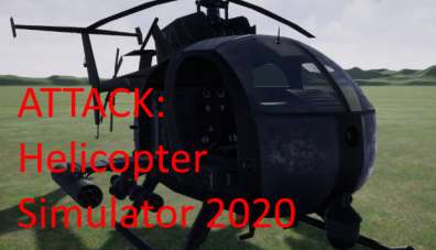 Постер игры Helicopter Simulator 2020