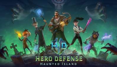 Постер игры Hero Defense - Haunted Island