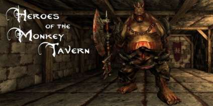 Постер игры Heroes of the Monkey Tavern