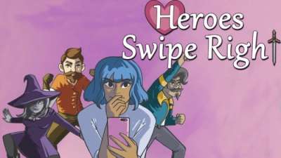 Постер игры Heroes Swipe Right