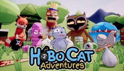 Постер игры Hobo Cat Adventures