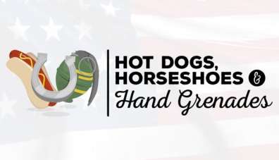 Постер игры Hot Dogs, Horseshoes  Hand Grenades