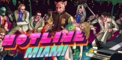 Постер игры Hotline Miami (Горячая линия Майами)