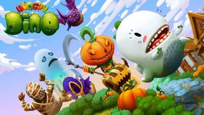 Постер игры Hungry Dino