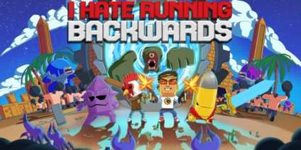 Постер игры I Hate Running Backwards