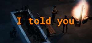 Постер игры I told you