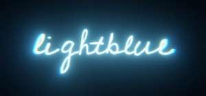 Постер игры lightblue