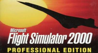 Постер игры Microsoft Flight Simulator 2000 Professional