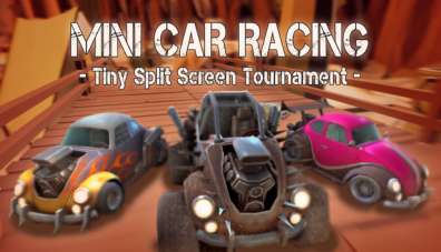 Постер игры Mini Car Racing - Tiny Split Screen Tournament