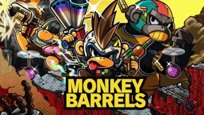 Постер игры Monkey Barrels