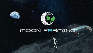 Постер игры Moon Farming