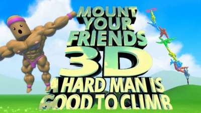 Постер игры Mount Your Friends 3D: A Hard Man is Good to Climb