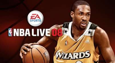 Постер игры NBA Live 08