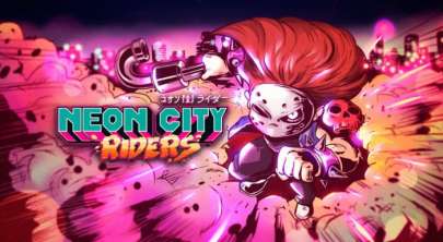 Постер игры Neon City Riders