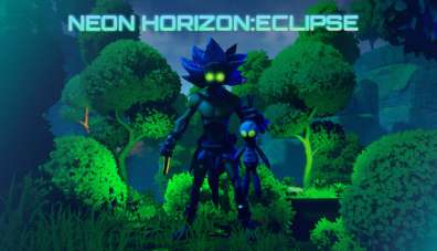 Постер игры Neon Horizon: Eclipse
