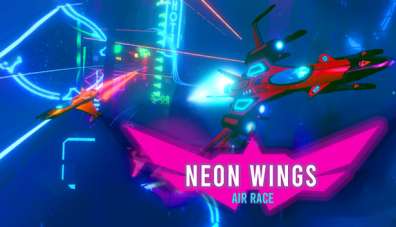Постер игры Neon Wings: Air Race