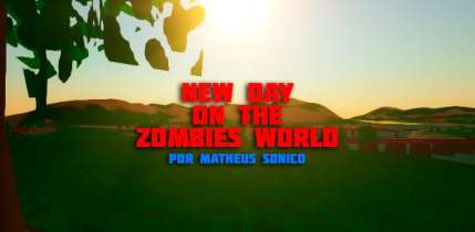 Постер игры New Day on the Zombies world