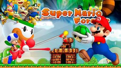 Постер игры New Super Mario Forever