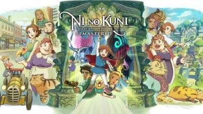 Постер игры Ni no Kuni Wrath of the White Witch Remastered