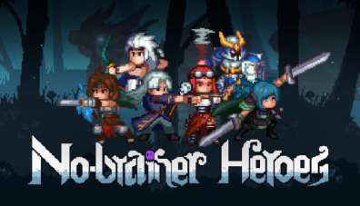 Постер игры No-brainer Heroes