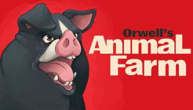 Постер игры Orwell's Animal Farm