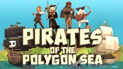 Постер игры Pirates of the Polygon Sea