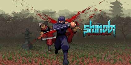 Постер игры Pixel Shinobi Nine demons of Mamoru