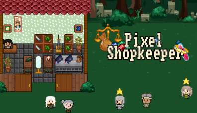 Постер игры Pixel Shopkeeper