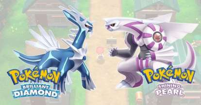 Постер игры Pokemon Brilliant Diamond  Shining Pearl