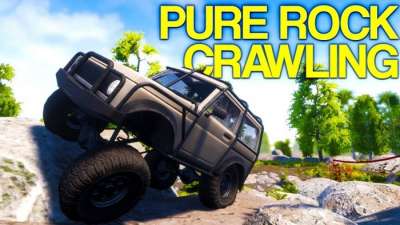 Постер игры Pure Rock Crawling