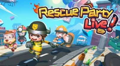 Постер игры Rescue Party: Live!