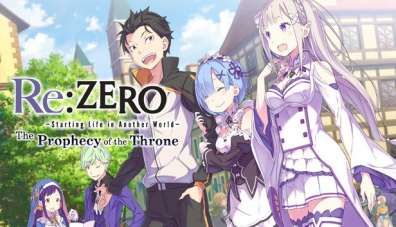 Постер игры Re:ZERO - Starting Life in Another World- The Prophecy of the Throne