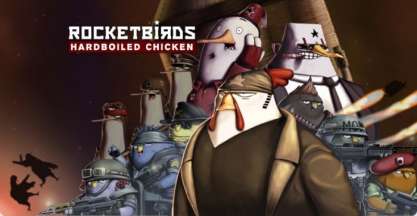 Постер игры Rocketbirds: Hardboiled Chicken