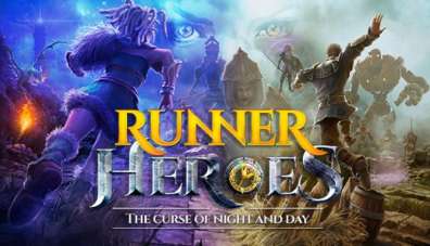Постер игры Runner Heroes: The Curse of Night and Day